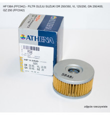 Athena FFC042 фільтр оливи для мотоцикла Suzuki DR 250/350, VL 125/250, GN 250/400, GZ 250 чорний