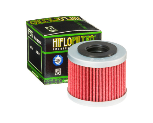 Hiflo, MXV 450, фільтр оливи, для Aprilia 2008-2015, чорний