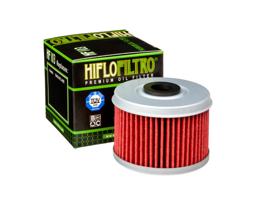 Hiflo HF103 Масляний фільтр HONDA CFR 250L-LA-H/CRF 250RL/RLA-H Rally/CB 300F-J/CBR 300R/RA-J/CBR300R/RA-K