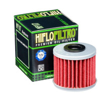 Hiflo HF117 Фільтр оливи для HONDA NC700S DCT 12-14, 750S/X DCT 14-23, 750 Integra DCT 14-20, CRF1000/1100 Africa Twin DCT 16-24 чорний