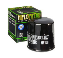 Hiflo HF128 Фільтр оливи Для Kawasaki 300/620 Висока Продуктивність 50 мм Чорний