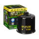 Hiflo HF 138 Фільтр оливи Racing 17mm для Suzuki GSX/GSXR/SV/TL/VZ/VS/DL Чорний