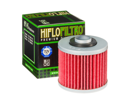 Hiflo HF 145 Фільтр оливи для мотоциклів XT/XV/XVS/TDM 50 чорний