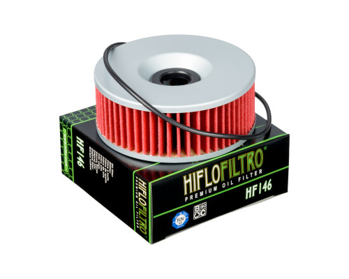 Hiflo HF146 фільтр оливи для мотоцикла V-Max 1200, XS 750/850/1100 чорний