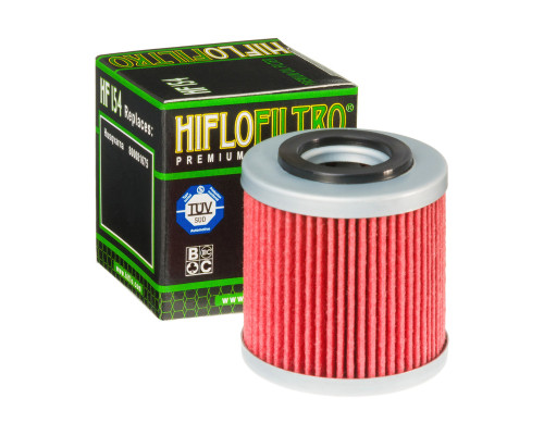 Hiflo HF 154 Фільтр оливи Husqvarna TE/TC 2000-2007 50мм Чорний