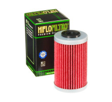 Hiflo HF 155 Масляний фільтр KTM SX/EXC/LC4 Duke 125/200/390/620/640/690 Чорний