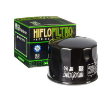 Hiflo HF160 Фільтр оливи BMW K1200/1300, S1000RR, F650/700/800GS 07-16 Чорний