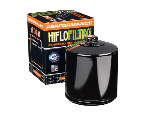 Hiflo HF 176BRC Фільтр оливи Harley Davidson RH 975/S Nightster/Special '22-'23 RA 1250/S Pan America/Special '21-'23 RH 1250 S Sportster '21-'23 Чорний