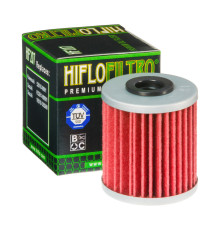 Hiflo HF207 Фільтр оливи KXF 250 04-24 RMZ 250/450 04-24 Чорний