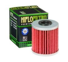 Hiflo HF207 Фільтр оливи KXF 250 04-24 RMZ 250/450 04-24 Чорний