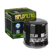 Hiflo HF 553 Фільтр оливи для мотоцикла Benelli, висока ефективність, 50 мл, чорний