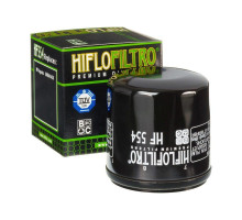 Hiflo HF 554 Фільтр оливи MV Augusta 50 мл Чорний