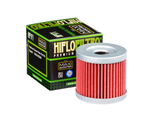 Hiflo HF 971 фільтр оливи для Suzuki Burgman 125/150/200/400 чорний