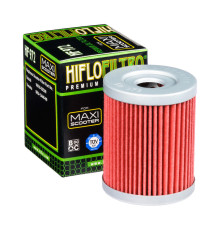 Hiflo HF972 Фільтр оливи для мотоцикла Suzuki AN 250/400 YAMAHA YP 400 чорний