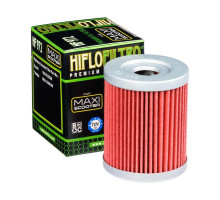 Hiflo HF972 Фільтр оливи для мотоцикла Suzuki AN 250/400 YAMAHA YP 400 чорний
