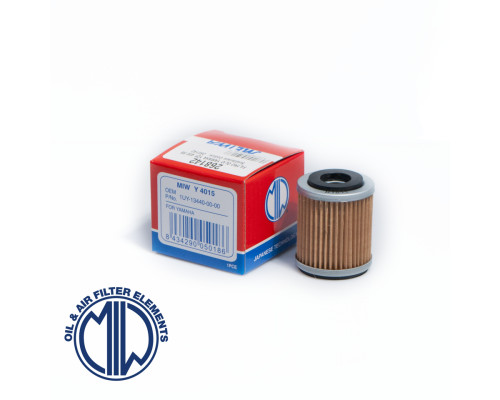Miw Meiwa Фільтр оливи YAMAHA YFM 350/400 YZF 400/426 HF142 50 мл Чорний