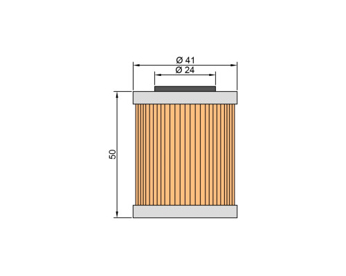 Twin Air HF 157 Фільтр оливи KTM SX/EXC 690 (50)