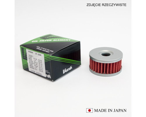 Vesrah HF136 фільтр оливи високоякісний Made in Japan чорний