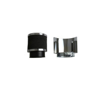 Athena фільтр повітряний конусний губчастий прямий 35x75x80 чорний