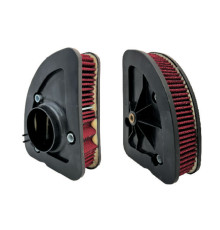 Emgo 2024/12 фільтр повітряний Harley Davidson FLHT/FLHR/FLHX/FLTRX/FLTRK '17-'20 OEM 29400212 чорний