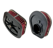 Emgo FM01083 фільтр повітря Harley Davidson Softail Heritage Classic FLHC '18-'20, Softail Deluxe FLDE '18-'20, Softail Street Bob FXBB '18-'20 OEM 29400248 чорний