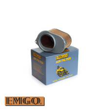 Emgo, HFA3607, фільтр повітря, Suzuki VS 600/700/750/800 Intruder 1987-2009, задній круглий, чорний