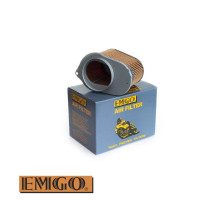 Emgo, HFA3607, фільтр повітря, Suzuki VS 600/700/750/800 Intruder 1987-2009, задній круглий, чорний