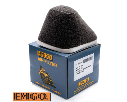 Emgo, YAMAHA DT 125R/RE/X, повітряний фільтр, HFA4101 3BN-14451-00 Y4219, 1991-2007, чорний