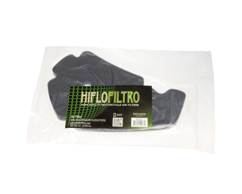 Hiflo, фільтр повітря, Aprilia/Piaggio/Gilera/Peugeot, 125/200/250/300/400/500, чорний