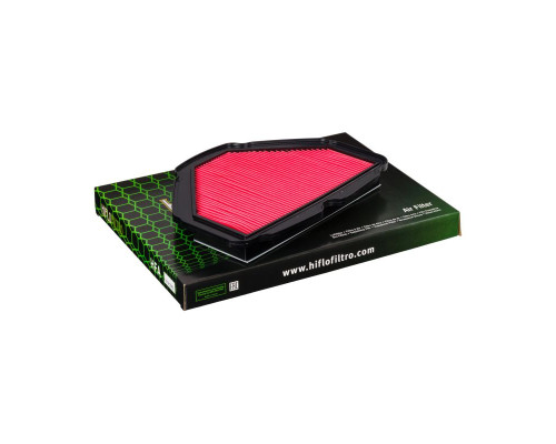 Hiflo, GL 1800 Gold Wing, фільтр повітря, OEM 17210-MKC-A00, 2018-2023, чорний