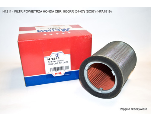 Miw Meiwa Фільтр Повітряний HONDA CBR 1000RR 2004-2007 SC57 HFA1919 50шт