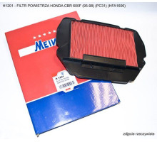 Miw Meiwa Фільтр Повітряний HONDA CBR 600F 1995-1998 PC31 HFA1606