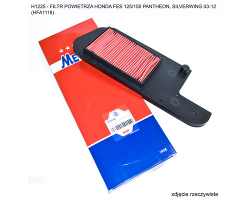 Miw Meiwa фільтр повітря HONDA FES 125/150 Pantheon Silverwing 2003-2015 HFA111 Racing8 50 чорний