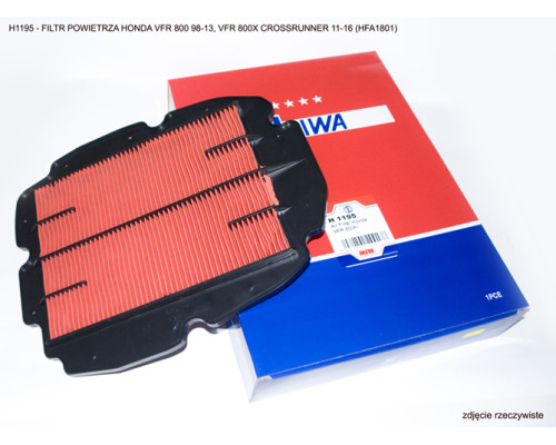 Miw Meiwa Фільтр Повітряний HONDA VFR 800 1998-2013 VFR 800X Crossrunner 2011-2016 HFA1801 20 штук