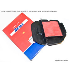 Miw Meiwa фільтр повітряний HONDA XL 1000V 1999-2002 VTR 1000 1997-2005 HFA1909 чорний