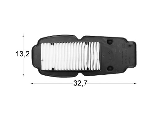 Tecnium Vicma фільтр повітряний HONDA XL 125V Varadero 2001-2006 карбюратор AF9676V 9676