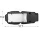 Tecnium Vicma фільтр повітряний HONDA XL 125V Varadero 2001-2006 карбюратор AF9676V 9676