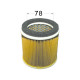 Tecnium AF2910V фільтр повітряний Kawasaki ZRX 1100 1997-2000, ZRX 1200 2001-2007 чорний