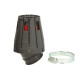V Parts Vicma фільтр повітряний вставка фільтра губчастий кут 45° конічний 39/45 мм чорний
