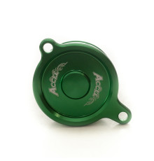 Accel кришка фільтра оливи Kawasaki KXF 450 2006-2015 KFX 450R 2008-2014 зелена