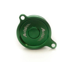 Accel кришка фільтра оливи Kawasaki KXF 450 2006-2015 KFX 450R 2008-2014 зелена