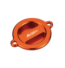 Accel KTM EXC 450/500 '12-'16 кришка фільтра оливи алюмінієва помаранчева