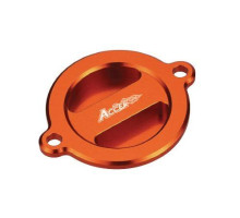 Accel KTM EXC 450/500 '12-'16 кришка фільтра оливи алюмінієва помаранчева