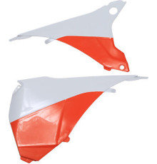 Polisport кришка фільтра повітря KTM 125/500 EXC/EXCF 14-16 білий/помаранчевий