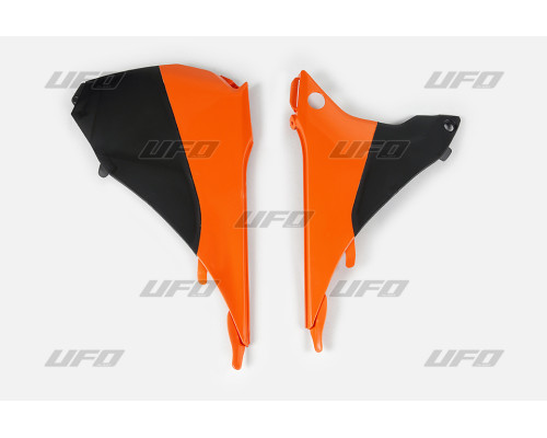 UFO, EXC '14-'16, кришка фільтра повітря, OEM, помаранчевий/чорний