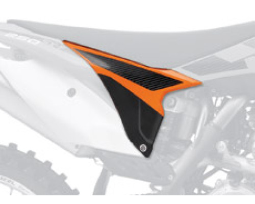 UFO, SX/SXF, захист фільтра повітря, KTM '13-'16, оранжевий/чорний