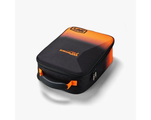 100 PROCENT Goggle Case Crush Чохол для Окулярів Чорний/Помаранчевий