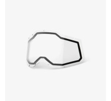 100 PROCENT, RC2/AC2/ST2, лінза для заміни, подвійна, прозора, для окулярів Racecraft 2/Accuri 2/Strata 2, прозорий
