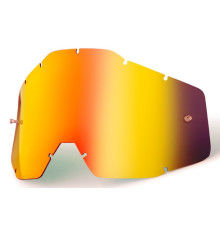 100 PROCENT, скло/szybka pojedyncza, czerwone lustro, anti fog, 51002-003-02, starszy model