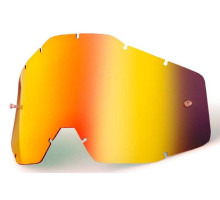 100 PROCENT, скло/szybka pojedyncza, czerwone lustro, anti fog, 51002-003-02, starszy model